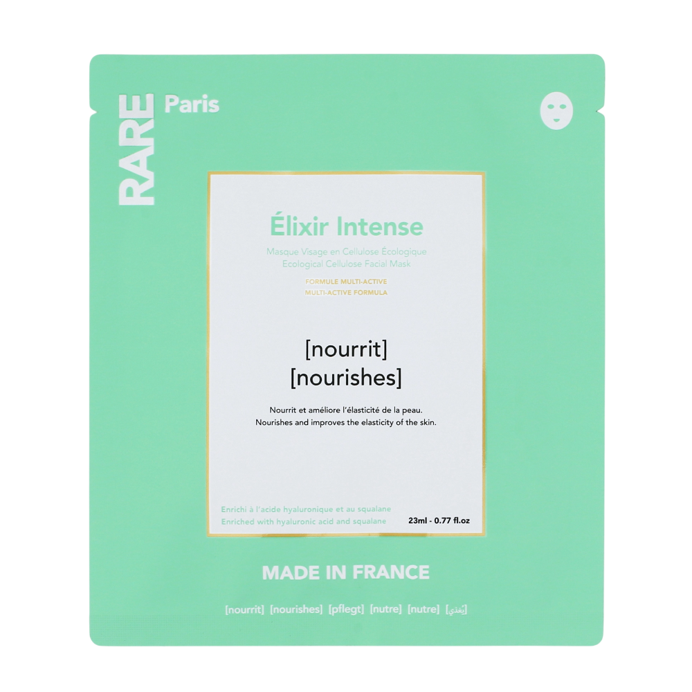 RARE PARIS Élixir Intense Nourishing Face Mask - Зволожуюча маска з гіалуроновою кислотою та скваланом RARE PARIS Élixir Intense Nourishing Face Mask - Зволожуюча маска з гіалуроновою кислотою та скваланом